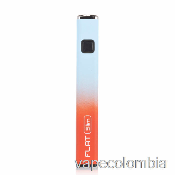 Vape Recargable Yocan Flat Slim 350mah Batería Rojo Verde Azulado